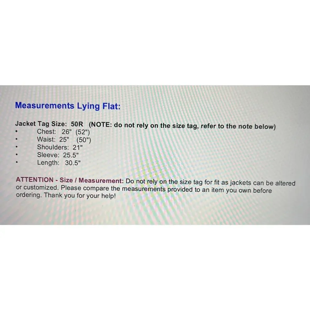 Ralph Lauren LRL Black Label Mens 50R Navy Blue Casual Blazer Sport Jacket - Picture 9 of 16